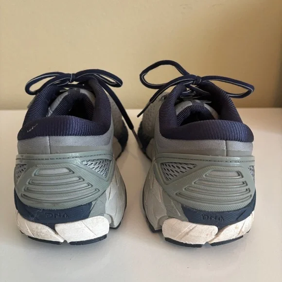 Brooks Beast 18 Road-Running Shoes Men's Size 9M Gray/Blue - Preowned - Picture 5 of 11